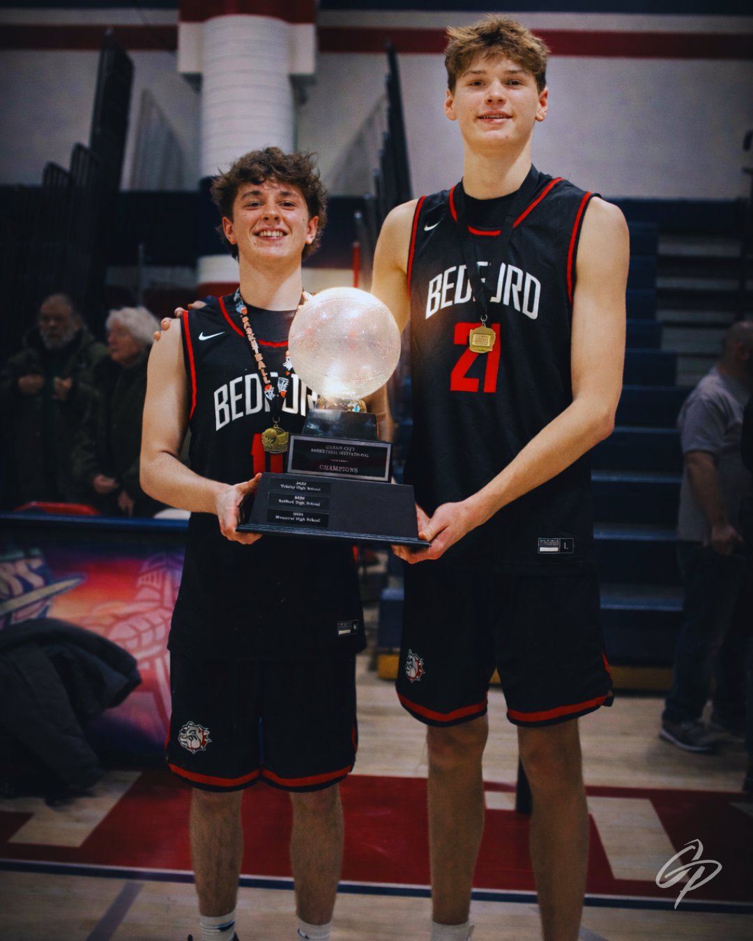 Bedford basketball champions